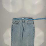 Calvin Klein Jeans - 32W UK 12 Light Wash Cotton