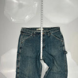 Lee Carpenter Jeans - 34W 32L Blue Cotton