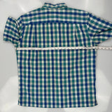 Patagonia Short Sleeve Shirt - XL White Cotton