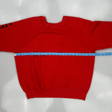 Minnesota Unbranded Graphic Sweatshirt - Medium Red Cotton