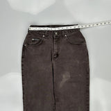 Lee Jeans - 26W UK 6 Brown Cotton