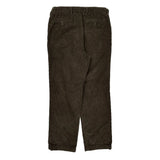 Nautica Cord Trousers - 34″ Waist Brown Cotton