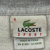 Lacoste Sweatshirt - 2XL Grey Cotton Blend
