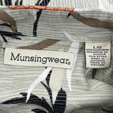 Munsingwear Floral Hawaiian Shirt - Large Multicoloured Viscose