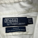 Polo By Ralph Lauren Shirt - XL White Cotton