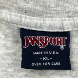 University Of Missouri Jansport Single Stitch T-Shirt - XL Grey Cotton