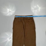 Unbranded Carpenter Pants - 28W 27L Brown Cotton