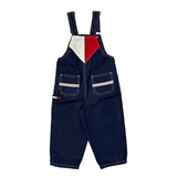 Age 2 Tommy Hilfiger Dungarees - 3XS Red Cotton