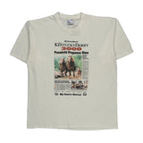 Kentucky Derby 2000 All Sports Graphic T-Shirt - XL White Cotton