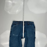 Wrangler Carpenter Jeans - 34W 30L Blue Cotton