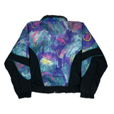 Reebok Windbreaker - Large Multicoloured Nylon