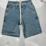 Lee Carpenter Shorts - 32W 11L Blue Denim