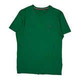 Tommy Hilfiger T-Shirt - Medium Green Cotton