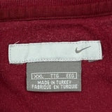Nike Sweatshirt - 2XL Red Cotton