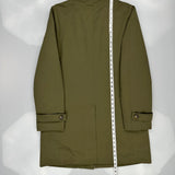 Burberry Overcoat - Large Green Polyester Blend