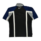 Nike Striped Track Jacket - Medium White Polyester