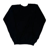 Made In USA 90S Blank Hanes Sweatshirt - Medium Black Cotton Blend