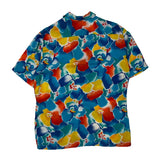 Islander Floral Hawaiian Shirt - Medium Multicoloured Viscose