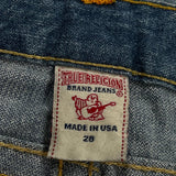 True Religion Denim Shorts - 30W US 4 Blue Denim