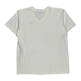 Nike T-Shirt - Large White Cotton
