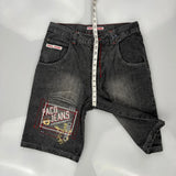 Paco Jeans Denim Shorts - 34W 11L Grey Cotton