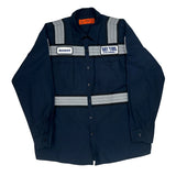 Leyva Towing Red Kap Shirt - XL Navy Polyester Blend