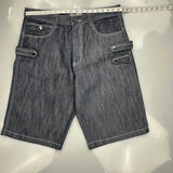 Mw6 Denim Shorts - 36W 11L Dark Wash Cotton Blend