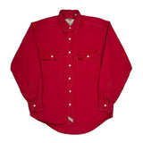 Levis Shirt - Medium Red Cotton