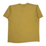 Made In USA Nautica Spellout T-Shirt - XL Yellow Cotton