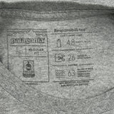 Responsibili-Tee Patagonia T-Shirt - Large Gray Cotton Blend