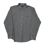 Polo By Ralph Lauren Shirt - XL Black & White Cotton