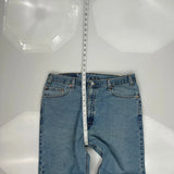 505 Levis Jeans - 36W 29L Blue Cotton