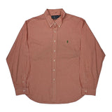 Ralph Lauren Checked Shirt - 2XL Red Cotton