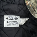 Age 11-12 Scoreboard Camo Jacket - Medium Camo Polyester
