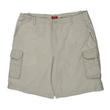 Izod Cargo Shorts - 36W 9L Beige Cotton