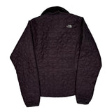 The North Face Jacket - Medium Burgundy Polyester