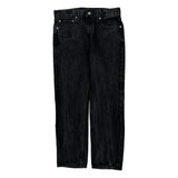 505 Levis Jeans - 32W 30L Black Cotton