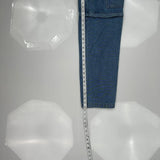 Empyre Cargo Pants - 26W 30L Blue Cotton