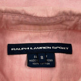 Age 8 Ralph Lauren Sport Shirt - Small Pink Cotton