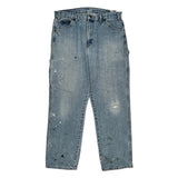 Dickies Carpenter Jeans - 35W 31L Light Wash Cotton