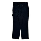 Duluth Cargo Pants - 34W 32L Black Cotton