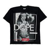 Pro Club Graphic T-Shirt - Large Black Cotton