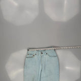 Made In USA 501 Levis Jeans - 23W 19L Light Wash Cotton