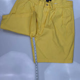 Polo By Ralph Lauren Chino Shorts - 34W 6L Yellow Cotton
