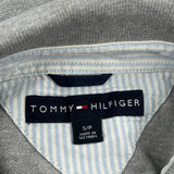 Tommy Hilfiger Polo Shirt - Small Gray Cotton