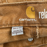 Carhartt Carpenter Pants - 30W 32L Brown Cotton