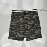 Wrangler Camo Cargo Shorts - 34W 10L Camo Cotton