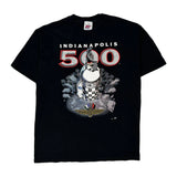 Made In USa Indianapolis 500 Joy Athletic Graphic T-Shirt - XL Black Cotton