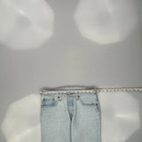 501 Levis Jeans - 30W 29L Light Wash Denim