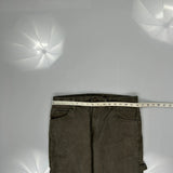 Dickies Carpenter Trousers - 32W 31L Brown Cotton